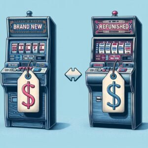 Comparativa rápida: cuanto cuesta una tragamonedas nueva vs. reacondicionada Comparativa rápida: cuanto cuesta una tragamonedas nueva vs. reacondicionada