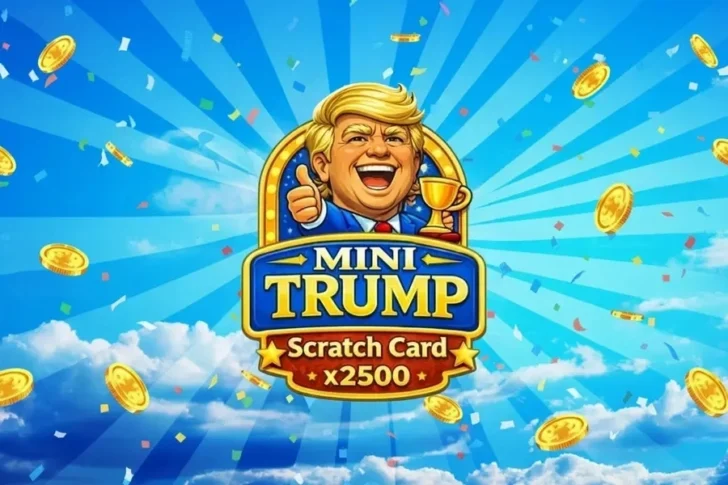 Mini Trump Scratch Card